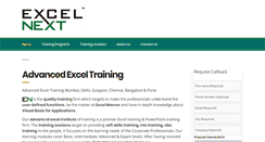 Desktop Screenshot of excelnext.in